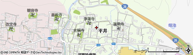 和歌山県和歌山市平井331周辺の地図