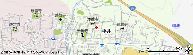和歌山県和歌山市平井348周辺の地図