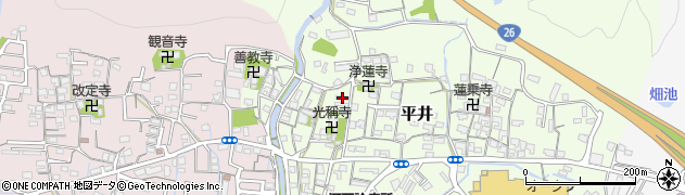 和歌山県和歌山市平井462周辺の地図