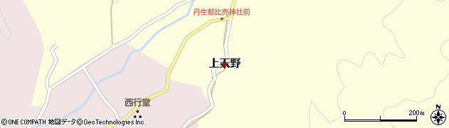 和歌山県かつらぎ町（伊都郡）上天野周辺の地図