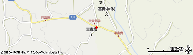 和歌山県伊都郡高野町西富貴31周辺の地図