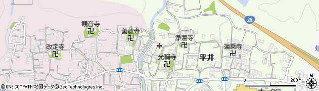 和歌山県和歌山市平井448周辺の地図