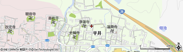 和歌山県和歌山市平井335周辺の地図