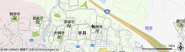 和歌山県和歌山市平井271周辺の地図