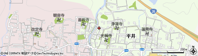 和歌山県和歌山市平井445周辺の地図