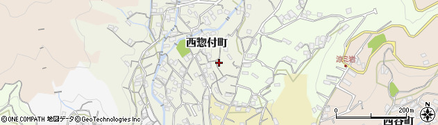 広島県呉市西惣付町周辺の地図