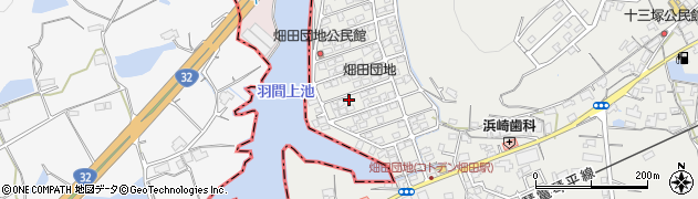 香川県綾歌郡綾川町畑田964-73周辺の地図