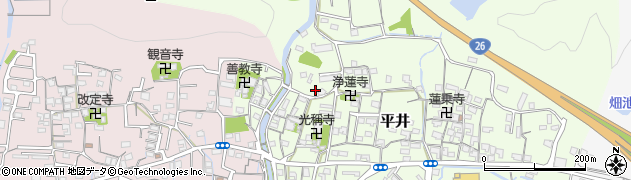 和歌山県和歌山市平井456周辺の地図