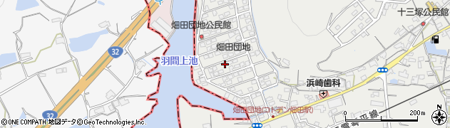 香川県綾歌郡綾川町畑田964-74周辺の地図