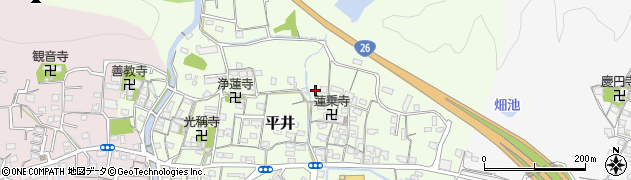 和歌山県和歌山市平井274周辺の地図
