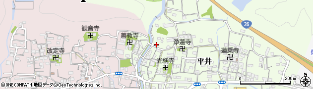 和歌山県和歌山市平井451周辺の地図