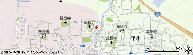 和歌山県和歌山市平井843周辺の地図
