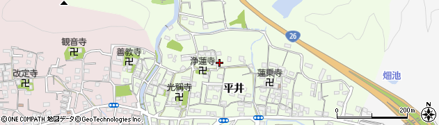 和歌山県和歌山市平井318周辺の地図