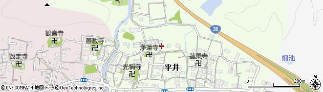 和歌山県和歌山市平井317周辺の地図