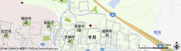和歌山県和歌山市平井321周辺の地図