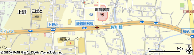 那賀病院周辺の地図