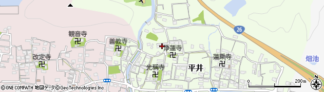和歌山県和歌山市平井464周辺の地図