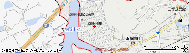 香川県綾歌郡綾川町畑田964-83周辺の地図