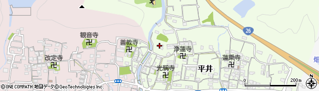 和歌山県和歌山市平井454周辺の地図