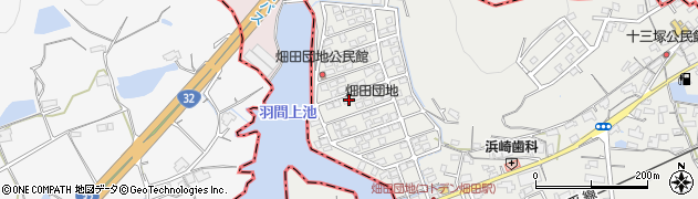 香川県綾歌郡綾川町畑田964-131周辺の地図