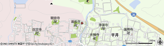 和歌山県和歌山市平井851周辺の地図