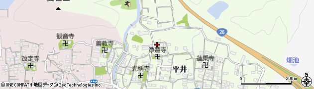 和歌山県和歌山市平井313周辺の地図