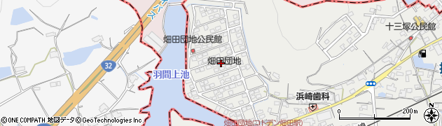 香川県綾歌郡綾川町畑田964周辺の地図