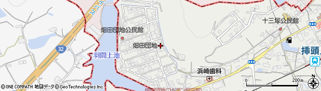 香川県綾歌郡綾川町畑田964-33周辺の地図