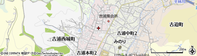 広島県呉市吉浦本町周辺の地図
