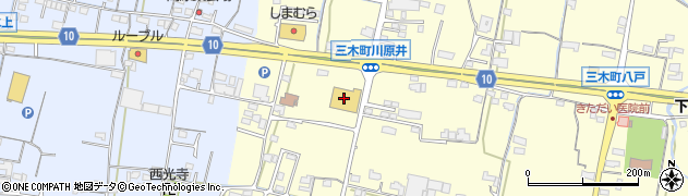 株式会社コスモス薬品ディスカウントドラッグコスモス三木店周辺の地図