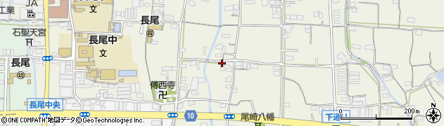 香川県さぬき市長尾東1165周辺の地図