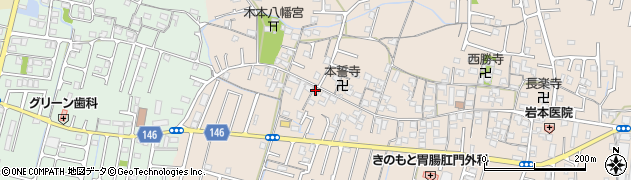木ノ本公民館周辺の地図