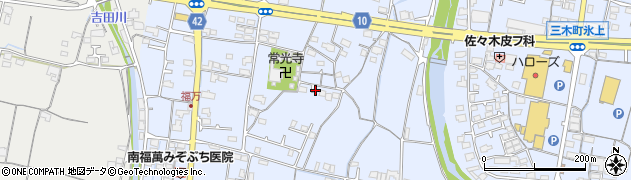 香川県木田郡三木町氷上1147周辺の地図