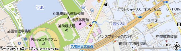 香川県丸亀市原田町2266周辺の地図
