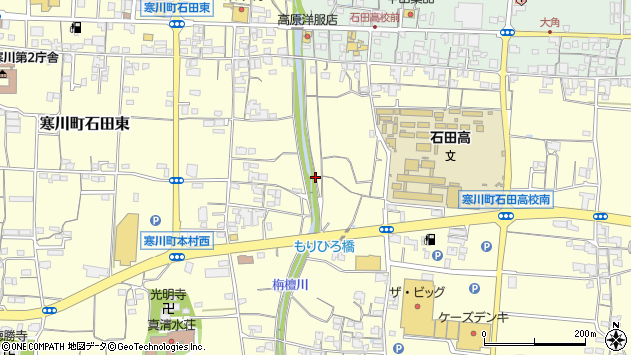 〒769-2321 香川県さぬき市寒川町石田東の地図