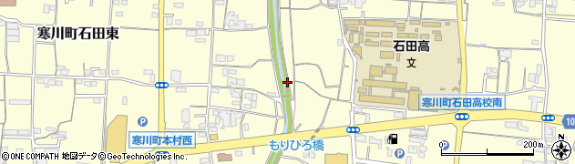香川県さぬき市寒川町石田東周辺の地図
