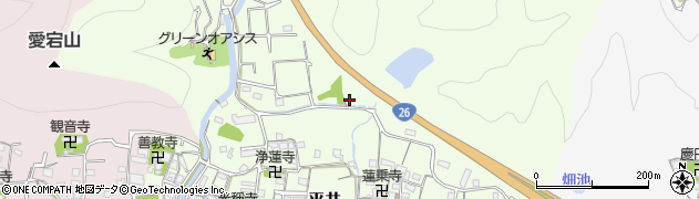 和歌山県和歌山市平井297周辺の地図