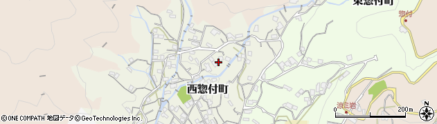 広島県呉市西惣付町16周辺の地図