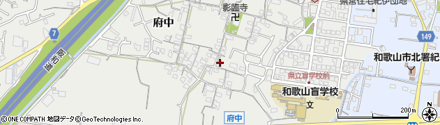 和歌山県和歌山市府中852周辺の地図