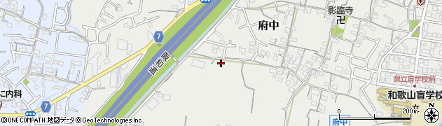和歌山県和歌山市府中588周辺の地図