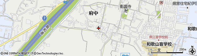 和歌山県和歌山市府中709周辺の地図