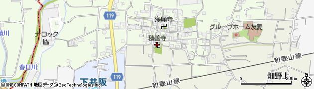 積善寺周辺の地図