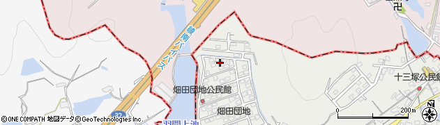 香川県綾歌郡綾川町畑田964-107周辺の地図