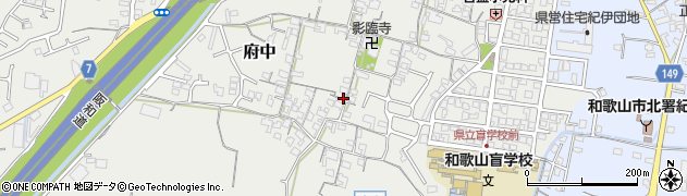 和歌山県和歌山市府中771周辺の地図