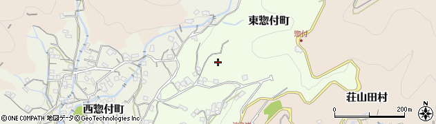 広島県呉市東惣付町周辺の地図