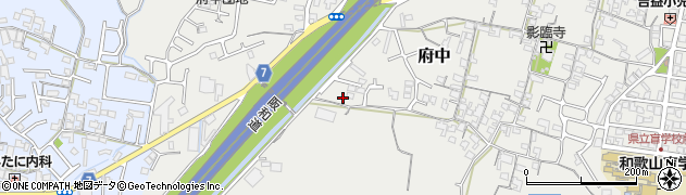 和歌山県和歌山市府中579周辺の地図