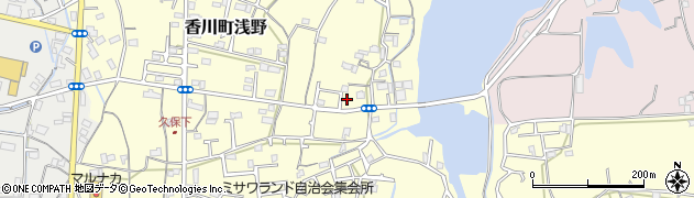 香川県高松市香川町浅野454周辺の地図
