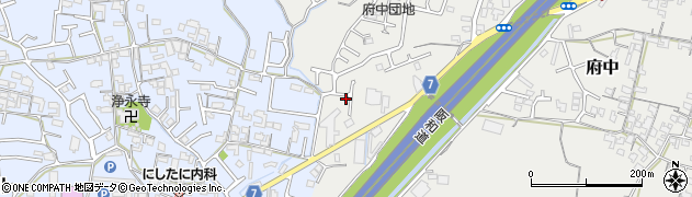 和歌山県和歌山市府中23周辺の地図