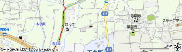 和歌山県紀の川市東国分198周辺の地図