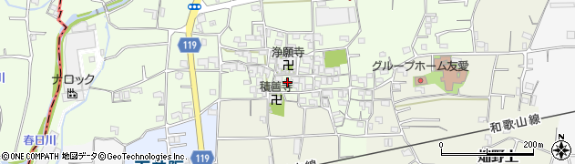 和歌山県紀の川市東国分819周辺の地図